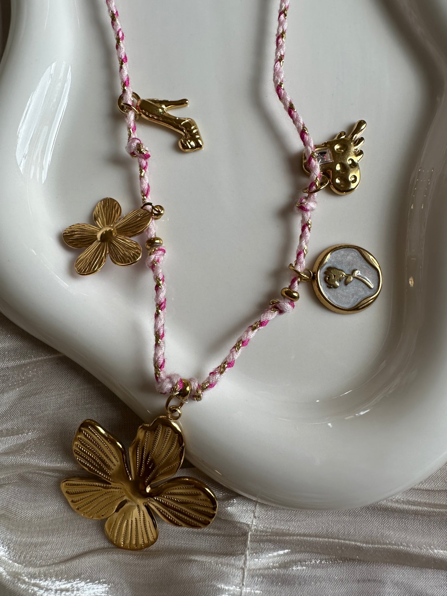 Collier Fleur Éternelle