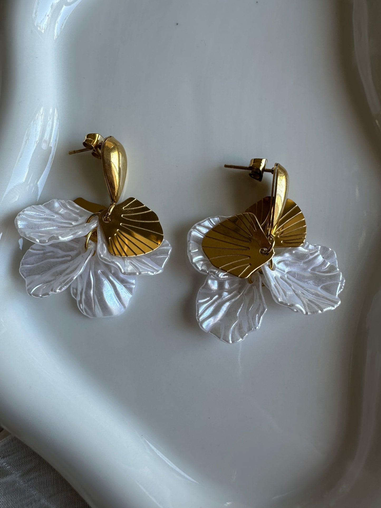 Boucles d'Oreilles Nymphea