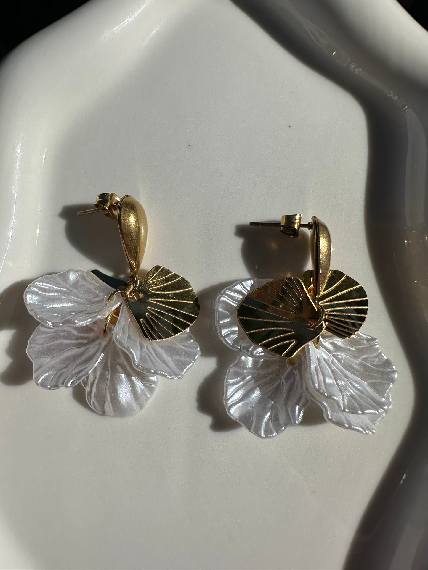 Boucles d'Oreilles Nymphea