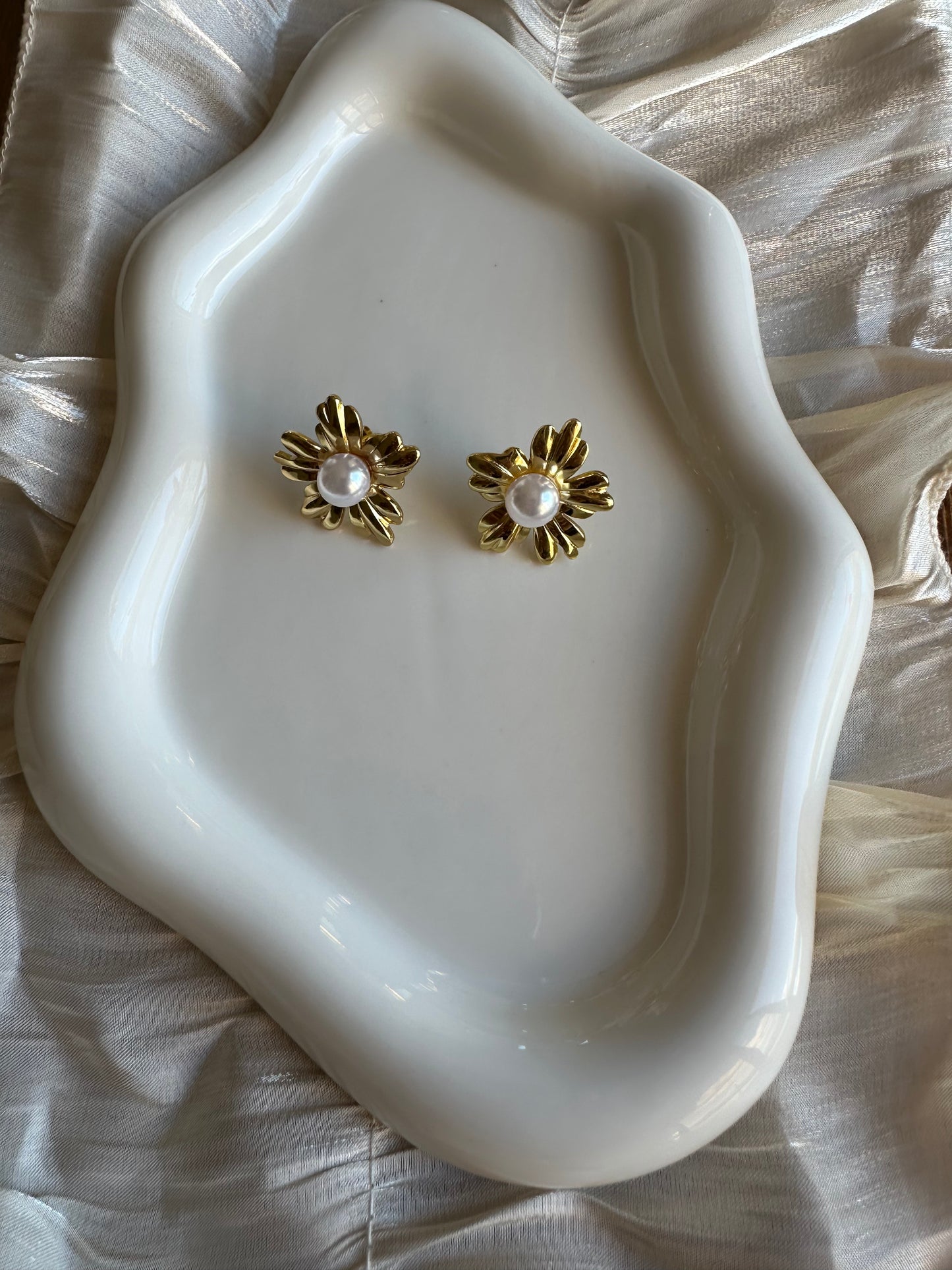 Boucles d'Oreilles Éveil Doré