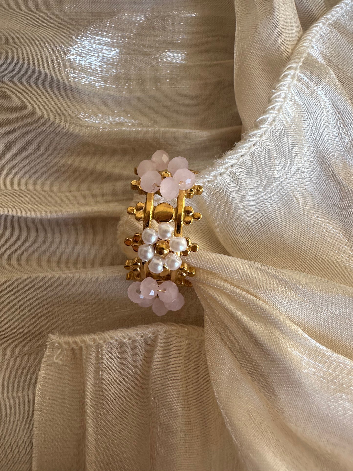 Bague Couronne d'Éclat Rosée