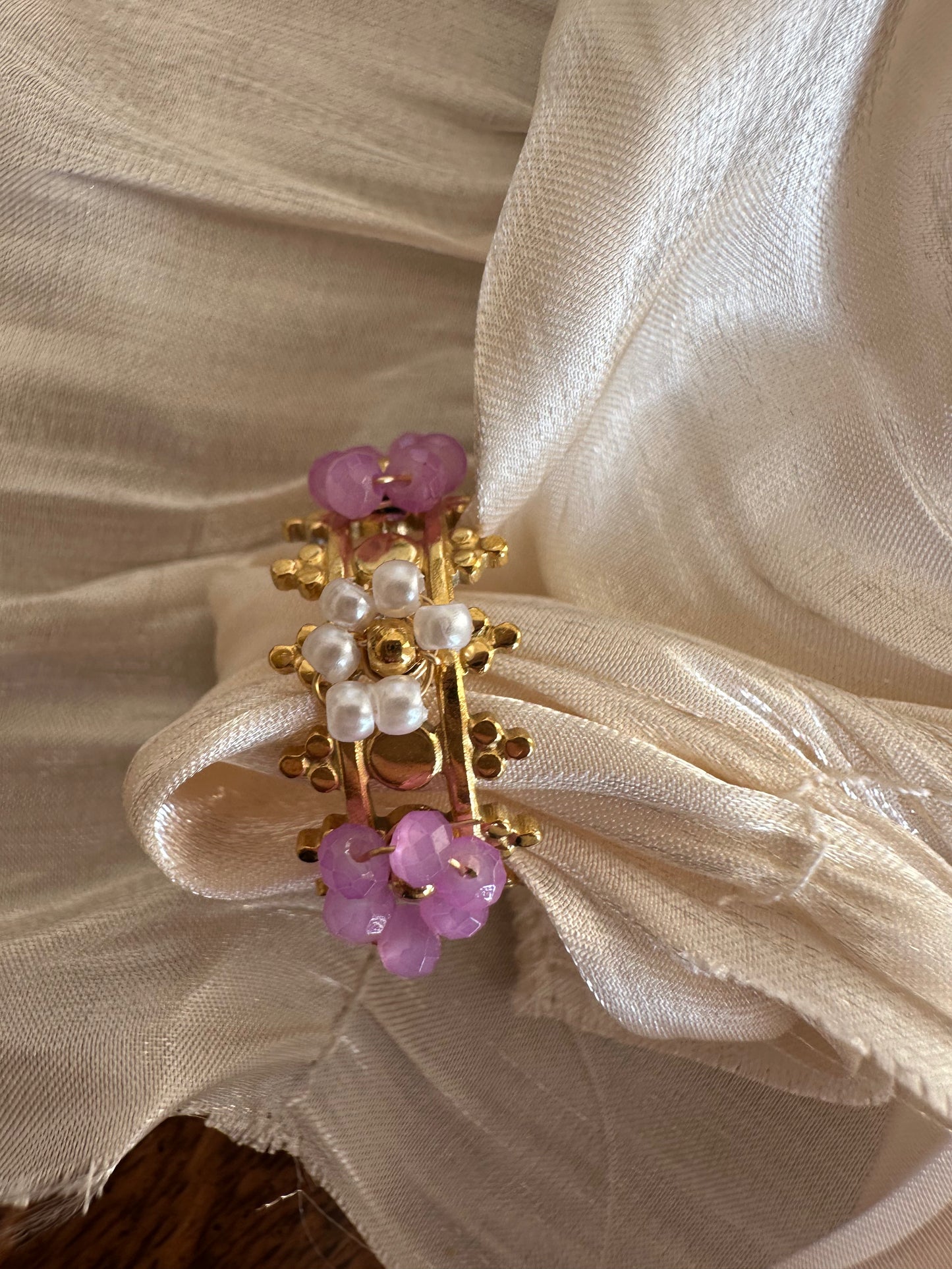 Bague Couronne Orchidée